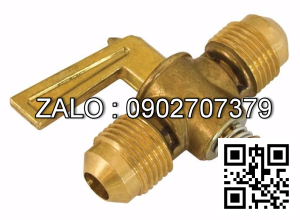 Van khóa thau răng trong RT tay gạt thau màu xanh 160