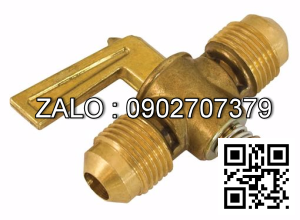 Van khóa thau răng trong RT tay gạt thau màu xanh 200