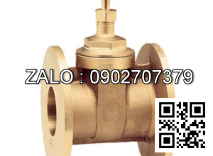 Van khóa thau tay vặn màu xanh 90