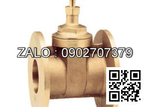 Van khóa thau tay vặn màu xanh 140