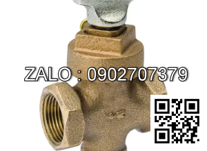 Van khóa thau tay gạt thau màu trắng 168