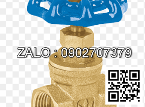 Van khóa thau tay gạt thau màu xanh 114