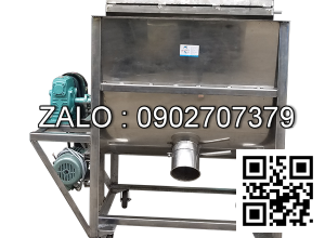 Máy trộn nguyên liệu nằm ngang inox MTI-02