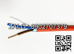 CÁP BÁO CHÁY 300/500V ERVITAL LIHH FE180 PH120 2X1.5MM2 , ORANGE ERSE /TURKEY