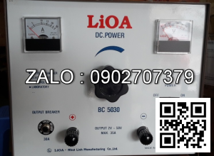 Máy sạc ắc quy Lioa 30A (2V-50V)