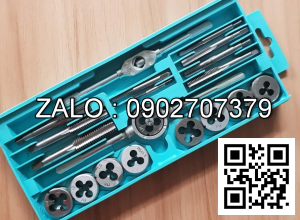 Bộ tay quay taro tạo ren trong và ngoài 12 chi tiết