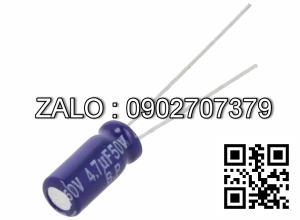 Tụ điện DC 4,7µF. 50VDC