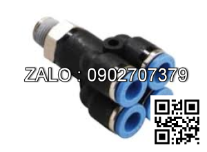 Đầu nối nhanh khí nén chữ Y Sang A GPWT 10G01, GPWT 10G02, GPWT 10G03, GPWT 10G04