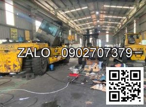 Xe nâng Vân Thiên Hùng sửa chữa xe nâng dầu 1.5 tấn Hyster