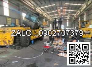 Xe nâng Vân Thiên Hùng sửa chữa xe nâng dầu 2.0 tấn Doosan