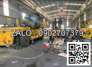 Xe nâng Vân Thiên Hùng sửa chữa xe nâng dầu 3.5 tấn Raymond