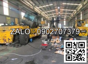 Xe nâng Vân Thiên Hùng sửa chữa xe nâng dầu 6.0 tấn Raymond