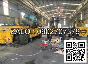 Xe nâng Vân Thiên Hùng sửa chữa xe nâng dầu 7.0 tấn Crown
