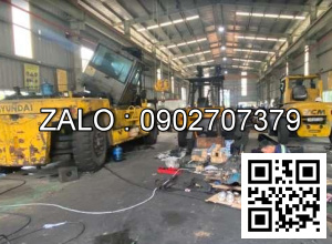 Xe nâng Vân Thiên Hùng sửa chữa xe nâng điện đứng lái 1.5 tấn Clark