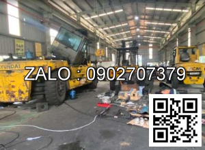 Xe nâng Vân Thiên Hùng sửa chữa xe nâng điện ngồi lái 4.5 tấn Komatsu