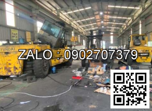 Xe nâng Vân Thiên Hùng sửa chữa xe nâng điện ngồi lái 4.5 tấn Manitou