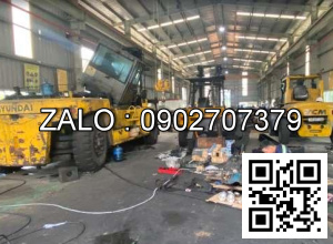 Xe nâng Vân Thiên Hùng sửa chữa xe nâng ga 2.5 tấn Doosan