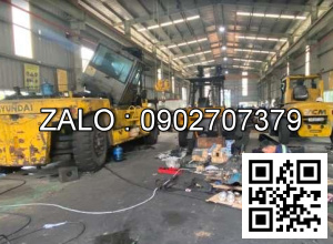 Xe nâng Vân Thiên Hùng sửa chữa xe nâng ga 4.0 tấn Crown