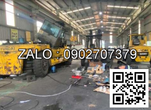 Xe nâng Vân Thiên Hùng sửa chữa xe nâng ga 7.0 tấn Hyster