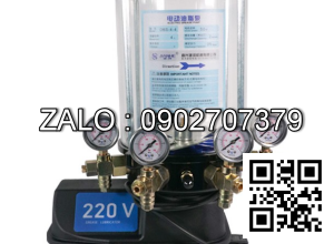 Máy bơm mỡ tự động có 4 đầu ra chạy điện 24V