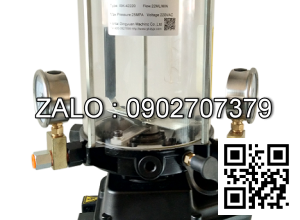 Bơm mỡ tự động 2 ngỏ ra