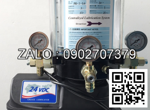 Máy Bơm Mỡ Tự Động Bằng Điện 24V có 3 ngã ra