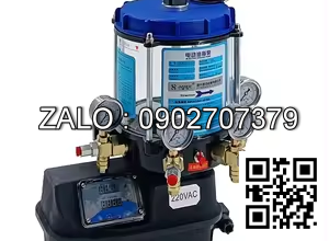 Máy Bơm Mỡ Tự Động Chạy Điện 24V 220V 380V