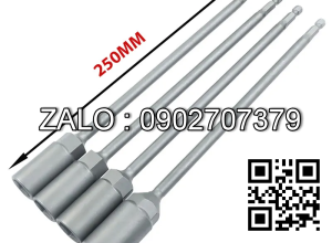 Đầu bắn tôn dài 250mm , Đầu 8mm