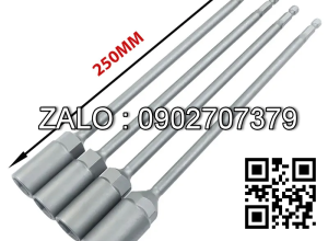 Đầu bắn tôn dài 250mm , Đầu 10mm