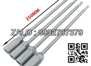 Đầu bắn tôn dài 250mm , Đầu 13mm
