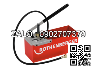 Bơm test áp lực nước 25bar, 7 lít ROTHENBERGER TP 25 , 