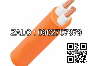 Cáp điện chậm cháy Cadivi CXV/FRT-2×10 (2×7/1.35) – 0.6/1kV