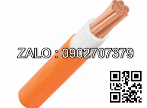 Cáp điện chậm cháy Cadivi CXV/FRT-1×1.5 (1×7/0.52) – 0.6/1kV