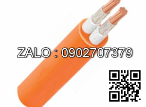 Cáp điện chống cháy Cadivi CXV/FR-2×1 (2×7/0.425) – 0.6/1kV