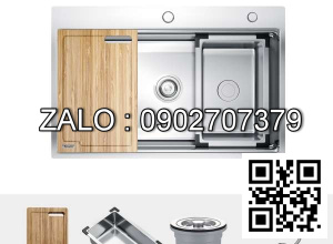 Chậu rửa bát 1 hố, hạ bậc Konox Workstation Topmount Sink KN7650TS