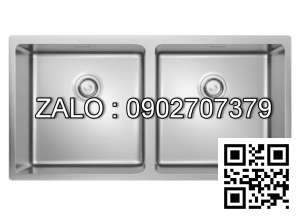 Chậu rửa bát 2 hố KONOX Undermount CUBE 8744DU