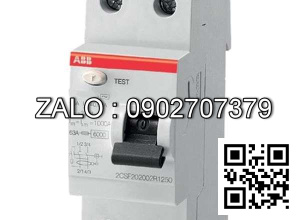 CB chống rò ABB FH202 AC-25/0.03 30mA 25A 2P