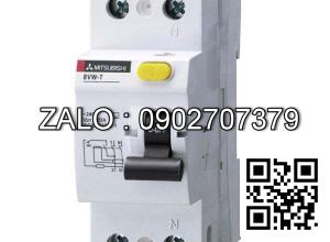CB chống rò Mitsubishi BVW-T 2P 6A 100M F