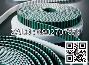Dây đai công nghiệp 2 mặt răng caosu, pu ds5m