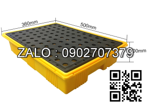 Khay chống tràn hóa chất 500x360x100