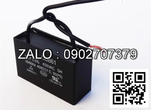 Tu dien 3µF ±5% 450VAC 50/60 Tu dien 3µF ±5% 450VAC 50/60