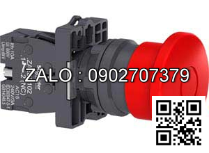 Đầu nút dừng Stop đen ZB4BS42