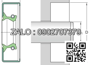 Phốt lò xo 14X24X7 HMSA10 RG