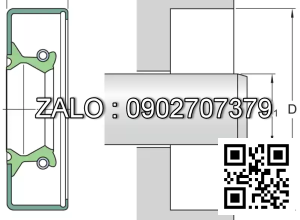 Phốt lò xo 14X30X7 HMSA10 RG