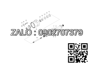 Vành răng xe nâng HYUNDAI ZGBJ - 00172