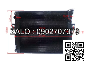 Két nước làm mát KOMATSU 4D92E/FD15T20,4D94LE/FD20-30T16 3EA-04-51210