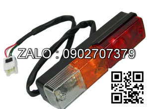 Đèn xi nhan sau xe nâng Hangcha HC XF CPCD10-35,CPQD10-35 12V - 24V - 48V