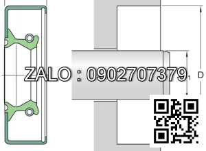 Phốt lò xo 21X35X7 HMSA10 RG