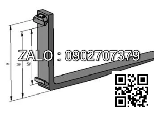 Càng xe nâng 1 tấn - 25 tấn