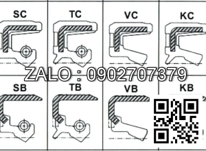 Oil Seal 45*55*6/53*63*6